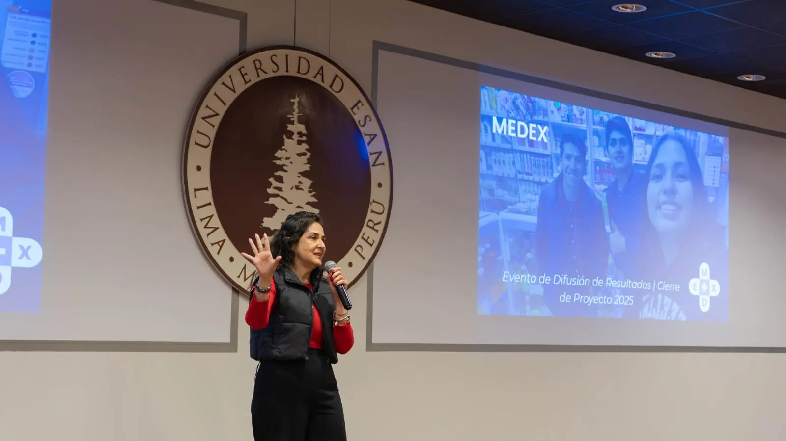 Presentación de resultados del proyecto MEDEX en el evento de cierre 2025